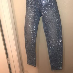 AKIRA rhinestone jeans